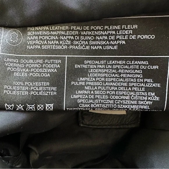 Canda men’s leather vest - Picture 7 of 12